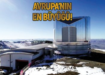Hubble’dan daha iyi! DAG Teleskobu devasa aynasına kavuştu